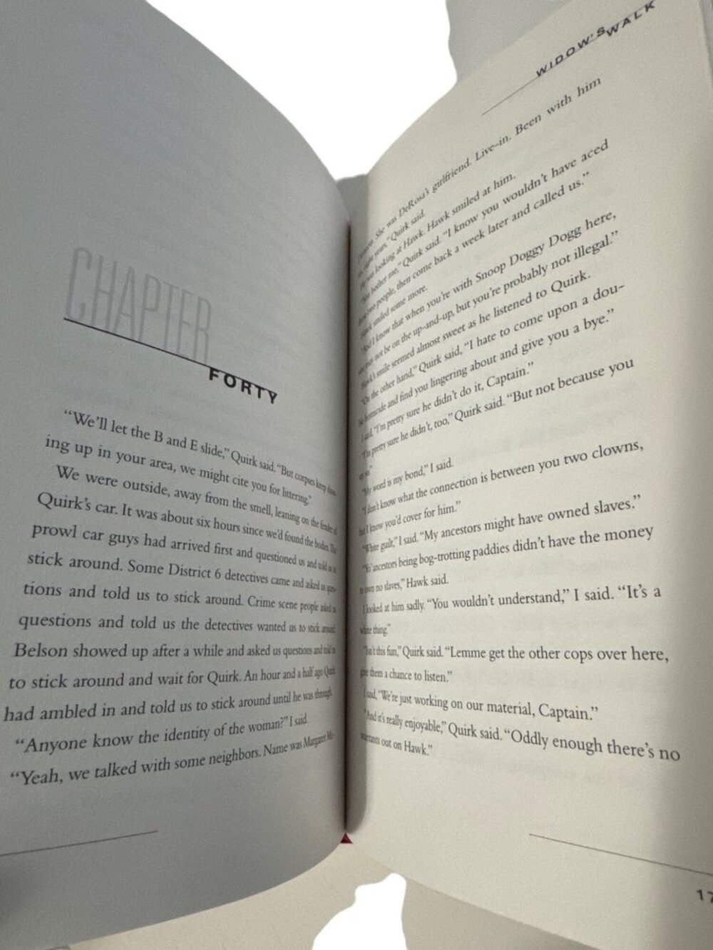 WIDOW'S WALK Robert B Parker 2002 SIGNED 1st Edition First Printing MYSTERY HC - Picture 9 of 12
